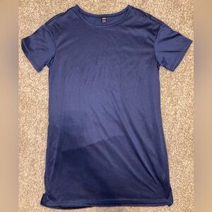 SHEIN navy blue dress